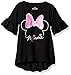 Disney Girls' Big Minnie Mouse Flutter Sleeve Top