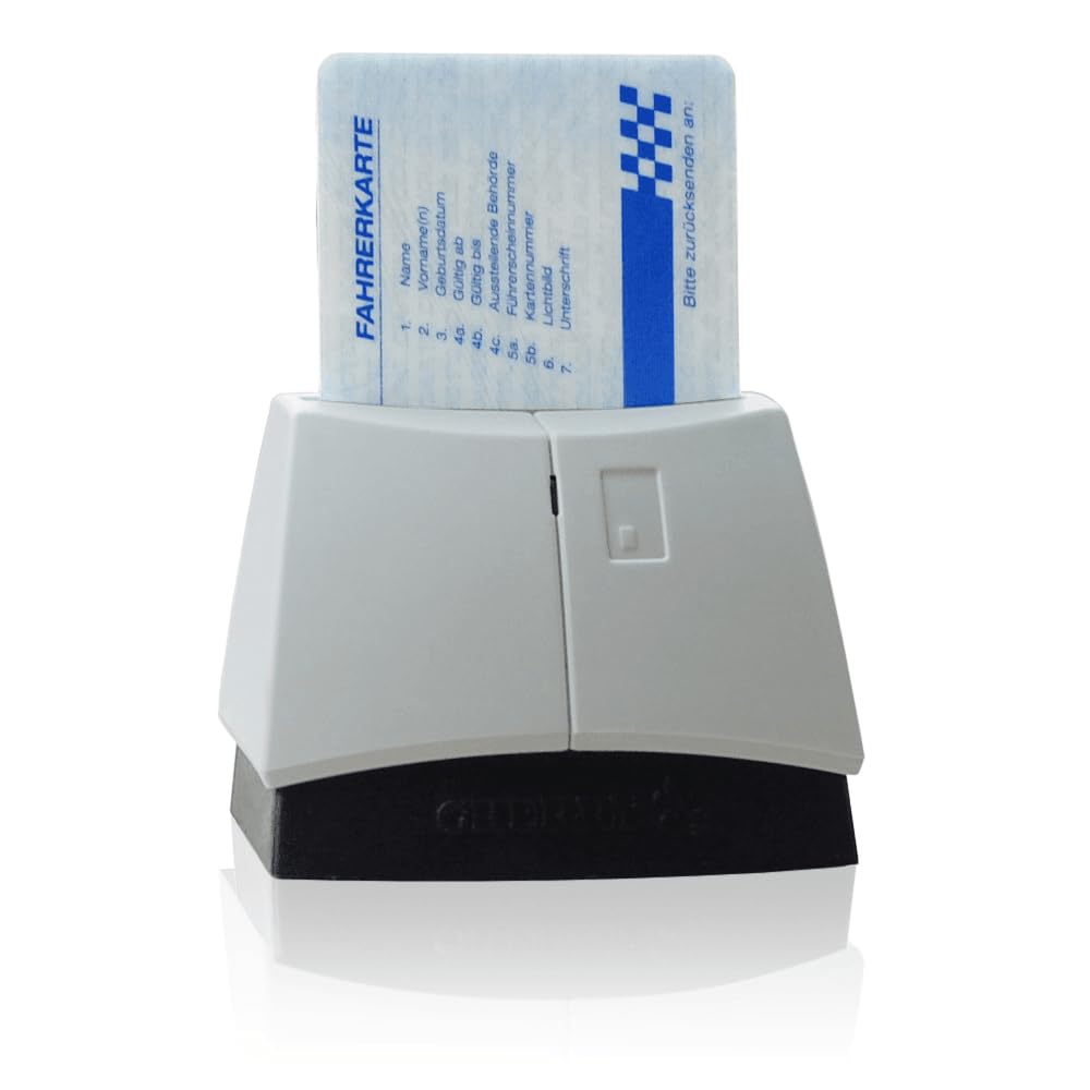 GloboFleet Card Control Plus Set Starter Set for Reading Analysing and Archiving the Driver Card with Infringement Analysis and Chip Card Reader
