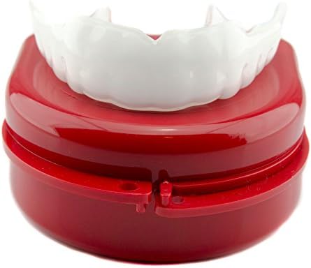 Impact All Sports Mouthguard Lacrosse, Football, Hockey, Basketball, ​​Jiu-Jitsu, and More, Breathable Mouthguard for Youth Adults, Professional Custom-Fit, White
