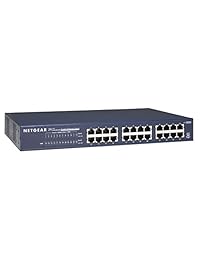 Netgear jgs524na Switch Gigabit Ethernet de 24 puertos 101001000 Mbps