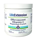 Life Extension Effervescent Vitamin C-Magnesium Crystals, 180 Grams