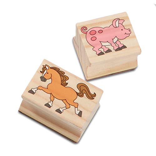 4 Melissa+Doug+Deluxe+Wooden+Stamp