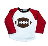 Mud Pie Baby Boys Football Raglan Tee
