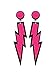 SATINIOR Women 80s Accessories, Headband, Neon Earrings, Fishnet Gloves, and Leg Glove for Halloween Cosplay (Set B)