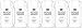 AXE Invisible Solid - White Label Forest - 2.7 oz. (Pack of 6)