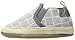Robeez Boys' Liam Crosshatch Loafer, Grey, 18-24 Months M US Infant