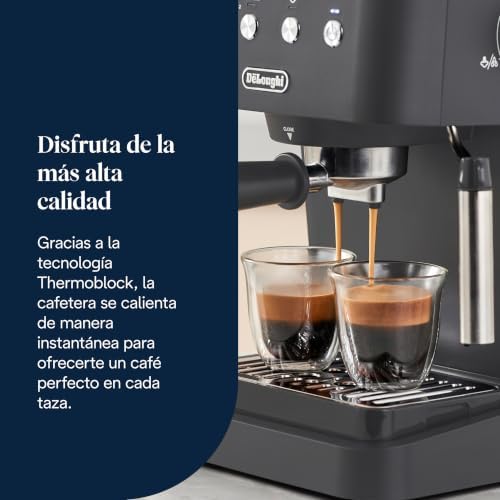 Classic - Cafetera Espresso con Espumador de Leche Manual