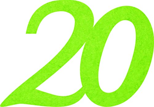 Petra's Craft News A GEF3320 61 Confetti, Fliz, Apple Green, 18 x 12 x 3 cm