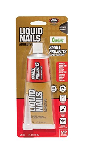 Liquid Nails LN700 4-Ounce (2 Pack) Small Projects and Repairs Adhesive