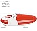BangRui Smooth Soft Edge Electric Can Opener with One-Button Start and One-Button Manual Stop (Red)