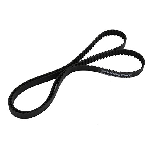 uxcell 384XL 192 Teeth 10mm Width 5.08mm Pitch Stepper Motor Rubber Timing Geared Belt