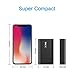 5200mAh Portable Charger, iXCC Power Bank External Battery with Aluminum Shell for iPhone, iPad, Samsung Galaxy and Other Smart Devices - Black