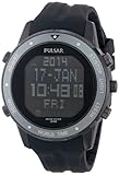 Pulsar Men's PQ2019 Digital Display Japanese Quartz Black Watch