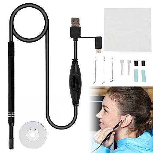 Endoskop Ohr Endoskopkamera 5.5mm USB Ohrreiniger Ohrenschmalz Entferner Endoskop Ohr Kamera Otoskop WiFi Ohrendoskop…