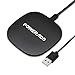 Poweradd Qi-Certified Wireless Charger, Ultra Slim Wireless Charging Pad [Sleep-Friendly] Cord Compatible with iPhone Xs Max/XR/XS and Qi-Enabled Devices, 10W for Samsung S10/S9/, Power Pad primary