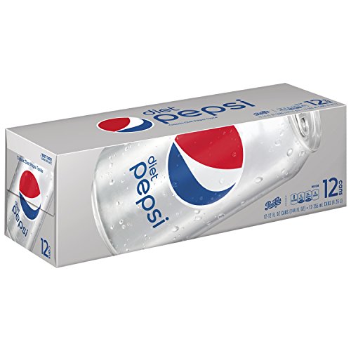 Diet pepsi cans, 12 floz, 12 count