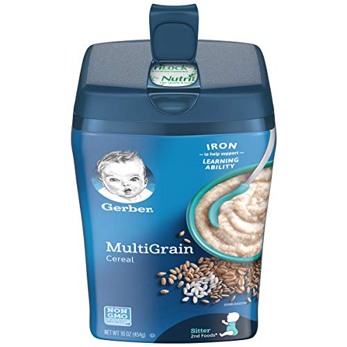 5 Gerber+Multigrain+Baby+Cereal+Ounce