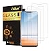 Ailun Screen Protector for LG G7 ThinQ 3Pack Tempered Glass 0.25mm 9H Hardness 2.5D Edge Ultra Clear Anti Scratches Case Friendly