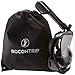 Snorkel Mask 180 GoPro Compatible Snorkel Mask- Full Face Breathing Design See More With Larger Viewing Area Than Traditional Masks. [Bonuses] Cell Phone Universal Waterproof Case (Dry Bag) and Anti-Fog wipes
