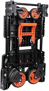 BLACK+DECKER 2-in-1 Sack Truck Trolley 55kg Hand Truck 120kg Platform view 19