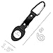 Portable Silicone Water Bottle Buckle, 10PCS Bottle Convenient Carrying Clip Hook Holder with D-Ring Hook for Camping Hiking Traveling with Emergency Aluminum Whistle by DomeStar