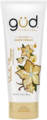 Gud Vanilla Flame Natural Hand Cream, 3 Ounces