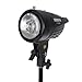 Fovitec StudioPRO 400 Watt Monolight Strobe Flash Photography Lighting Kit for Wedding, Food Blogging, Portrait, Product Photo - (2) 200W/s Flash Head with Light Stands & 20