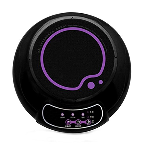 Click Here to See More Images DMWD Household mini waterproof electric induction cooker milk water coffee heating stove teapot boiled noodle travel Furnace (Black)