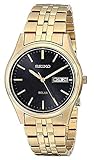 Seiko Men's SNE044 Gold-Tone Stainless Steel Solar Watch