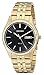 Seiko Men's SNE044 Gold-Tone Stainless Steel Solar Watch