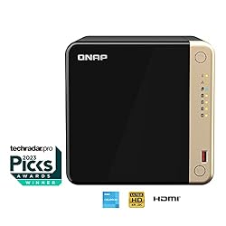 QNAP TS-464-8G-US 4 Bay High-Performance Desktop