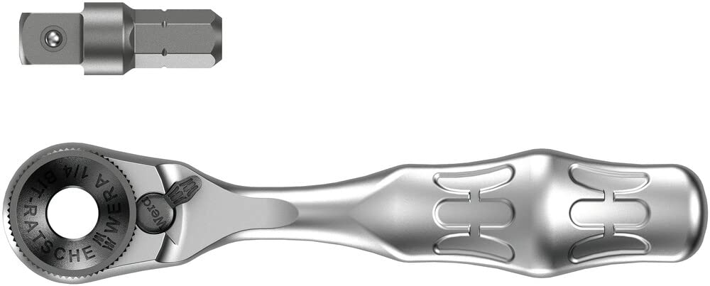 Photo 1 of Wera - 5073230001 8001 A 1/4" Square Drive Bit Ratchet, 60 Teeth