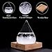 3D HOME Storm Glass Weather Stations Water Drop Weather Predictor Creative Forecast Nordic Style Decorative Weather Glass (Medium)