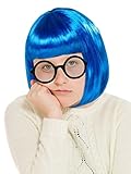 Costume Adventure Debbie Downer Costume Wig and Glasses Character Costume Set