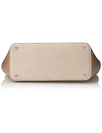 Calvin Klein Hayden Saffiano Bolso de piel con cremallera en la parte superior del este   oeste