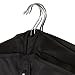 HANGERWORLD Super Strong Waterproof Black Nylon Suit Cover Bag - 44
