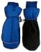 N'Ice Caps Kids Thinsulate Waterproof Easy On Zip-Up Reflector Winter Mittens