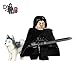 Custom Game of Thrones Jon Snow with Custom Fur Cape and Sword.