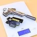 mankecheng Games Metal Silencer Pistol Gun Model Action Figure Arts Toys Collection Keychain Gift