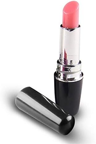 Mini Lipstick Portable Massager Waterproof Electric Wireless Bullet Massager Powder Wand Massagers (black)