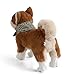 BuryTony Shiba Inu Stuffed Animal with Neckerchief Japanese Vintage Green Fidelity Standup Shiba 11