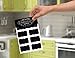Chalkboard Labels Complete Bundle: 64 Premium Stickers for Jars by ELYMAYS The BEST Large and Reusable Waterproof Chalkboard Labels. Canning Labels for Food Storage, Pantry, Spice Jars & Freezer!