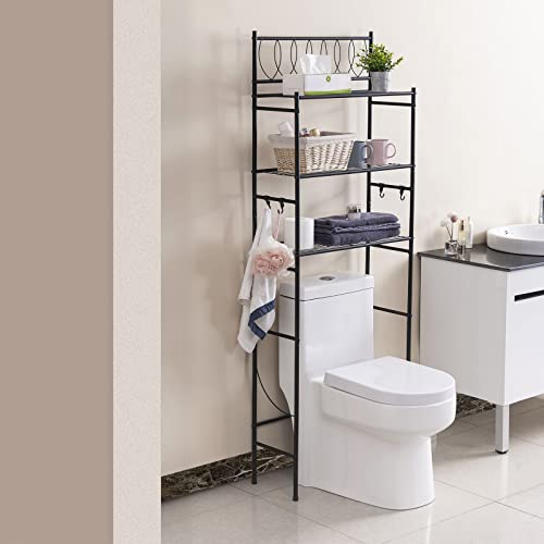 Upvoted Houseware 3 Shelf Over The Toilet Shelving Unit Bathroom Space