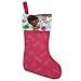 Disney Girls Felt Christmas Stocking with Printed Satin Cuff - 18 Inch (Doc McStuffins - Pink)