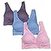 Mystiqueshapes Genie Sports Seamless Bra w/Removable pads, Free Magic Boost Pads
