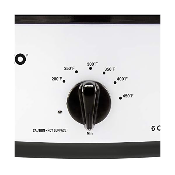 Nesco 481614 Porcelain Roaster Oven, 6 quart, White The Home Kitchen