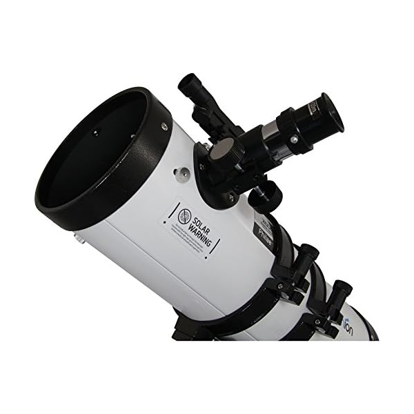 Zoomion Philae 114/500 EQ Spiegelteleskop | astronomisches Teleskop Set | mit Stativ, Montierung und Okularen | für Kinder und Einsteiger – Bild 5