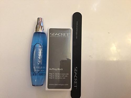 Seacret Cuticle Oil and Buffing. Nail File