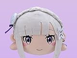 Sega Re Zero Starting Life in Another World: Emilia Mega Jumbo Nesoberi Stuffed Plush, 15.7