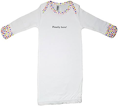 Just Arrived Collection - Unisex-baby 100% Cotton Newborn Gown (Finally here)